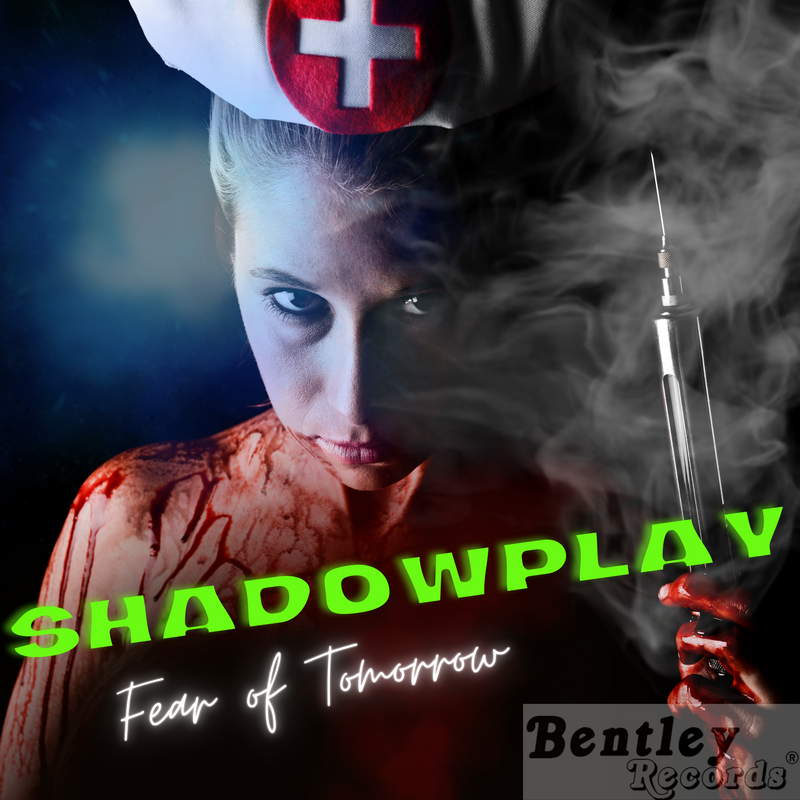 album cover done for shadowplay for song fear of tomorrow