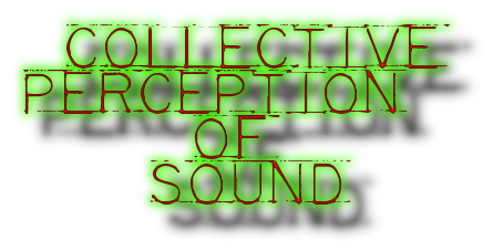 collective perception of sound